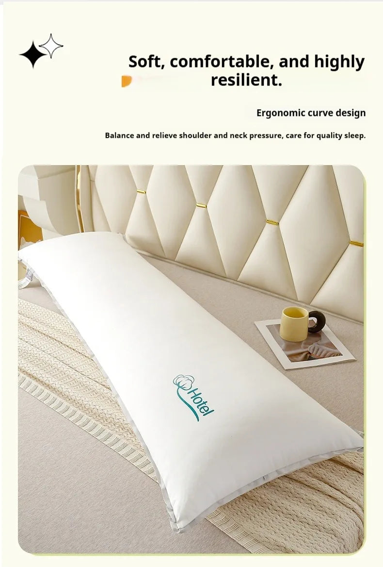White Pillow Core Soft Filling Pillows Neck/Body Pillow 48x100/48x120/48x150/48x180cm Pillow Long Cushion almohadas para dormir