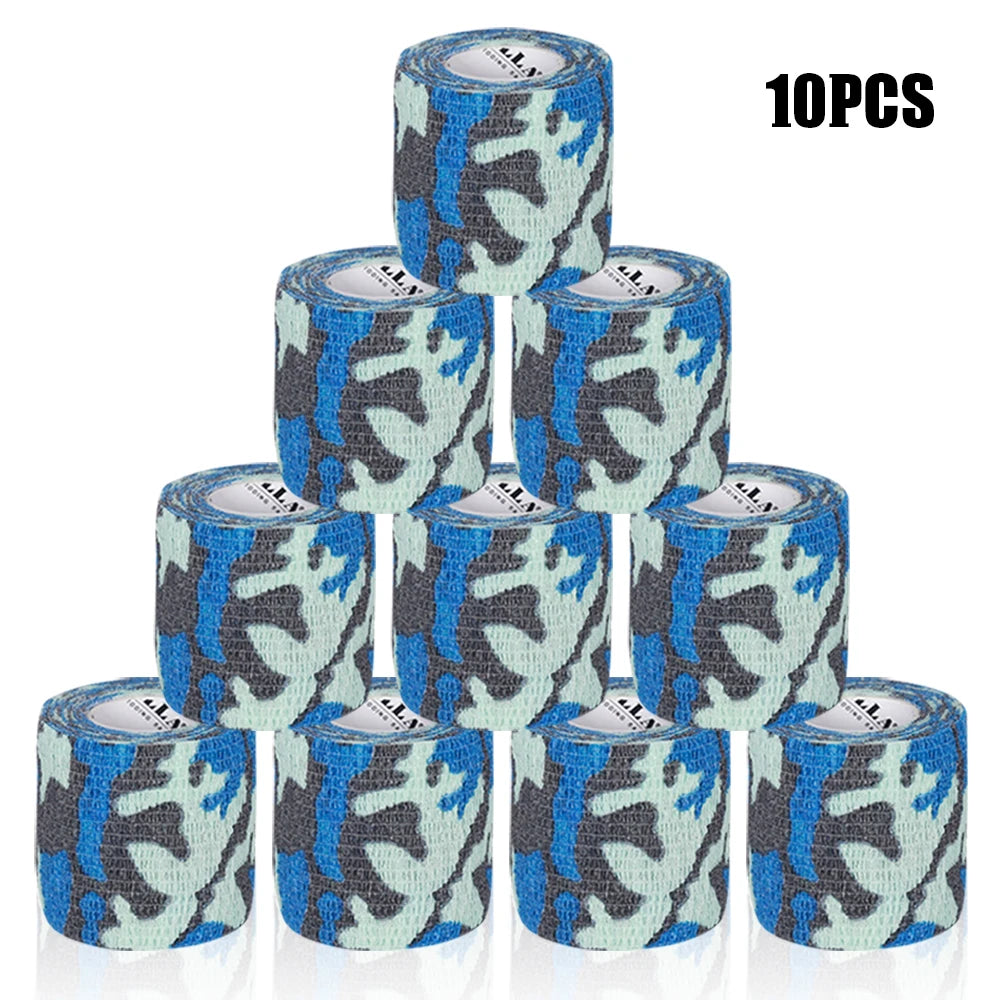 16/10/3PCS Tattoo Grip Bandage Colorful Self Adhesive Wrap 5cm X 4.5m Non Slip Handle Tape Tattoo Machine Grip Cover Supplies
