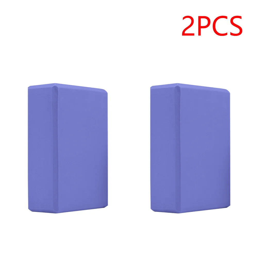 2-5PCS EVA Yoga Block Yoga Building Blocks Moisture-Proof High Density Yoga Blocks Body Shaping Yoga Blocks Yoga Supplies
