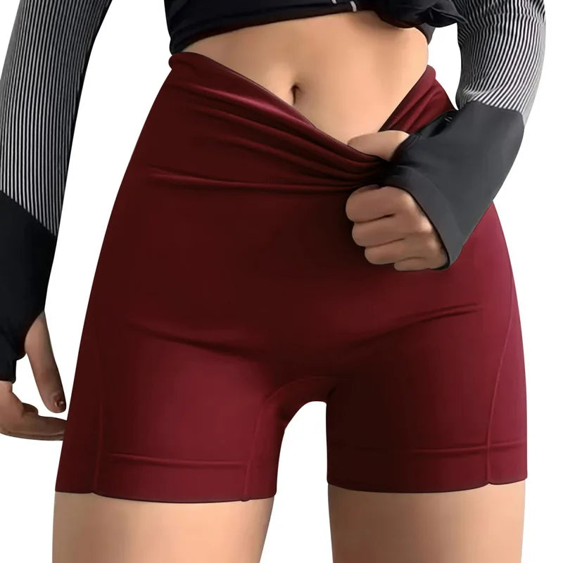 New Women Sports Shorts Summer Running Sexy Leggings High Waist Short Pants Fitness Jogging Clothing Black Safety Shorts