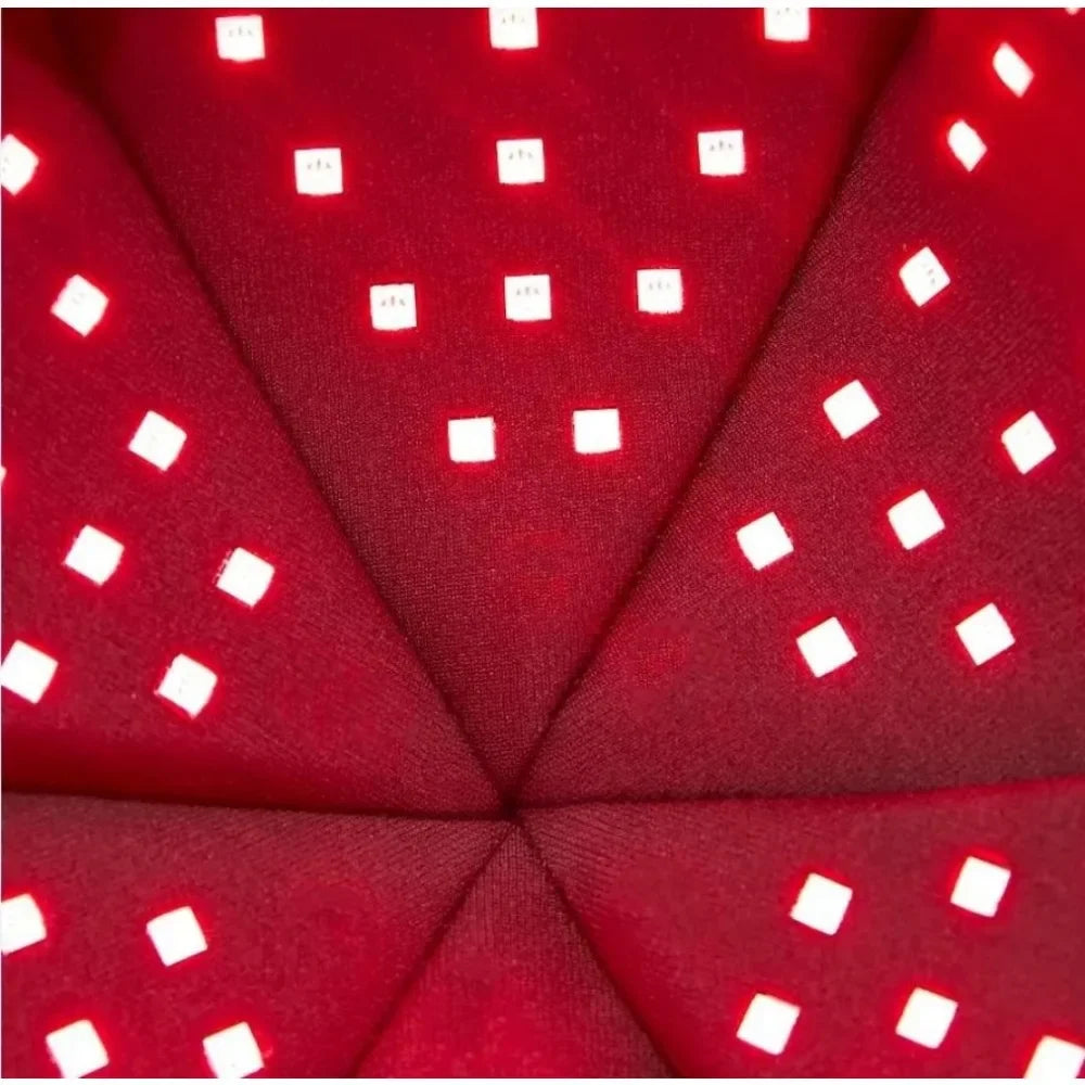 New 96Pcs Infrared LEDs 660nm&850nm Red Light Therapy Hair Growth Cap for Hair Regrowth Anti Hair Loss Relax Scalp Hair Care Hat