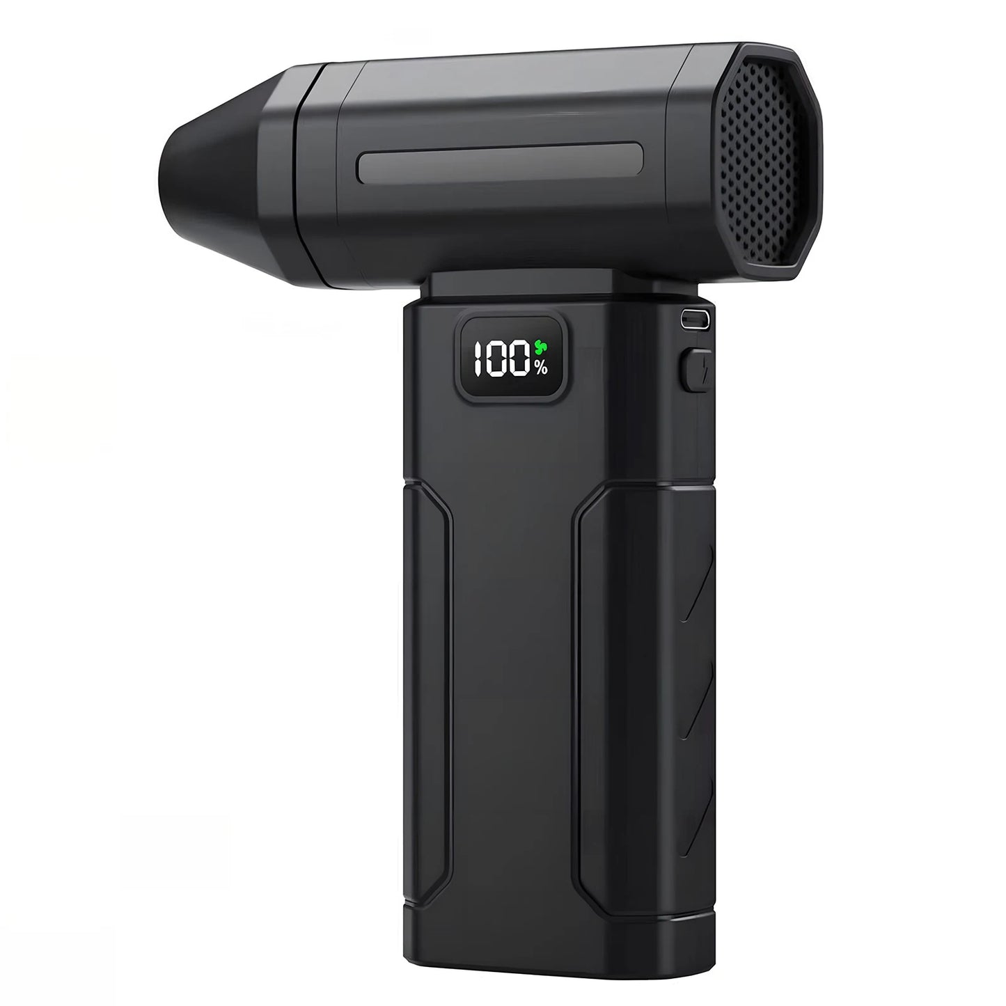  Compressed Air Duster 5-Speed Handheld Portable Dust Blower Electric Dryer Screen Display Rechargeable 100000RPM Powerful Tool