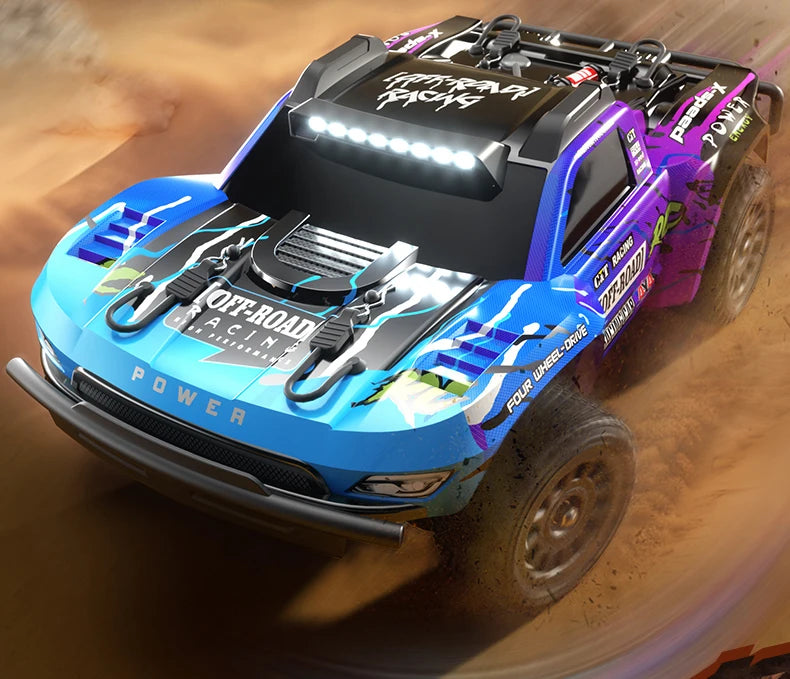 1/14 Q130 RC Car Desert  4WD Off-road Truck 2.4G High Speed Car Racing Drift Remote ControlVehicle Toys For Boys Children
