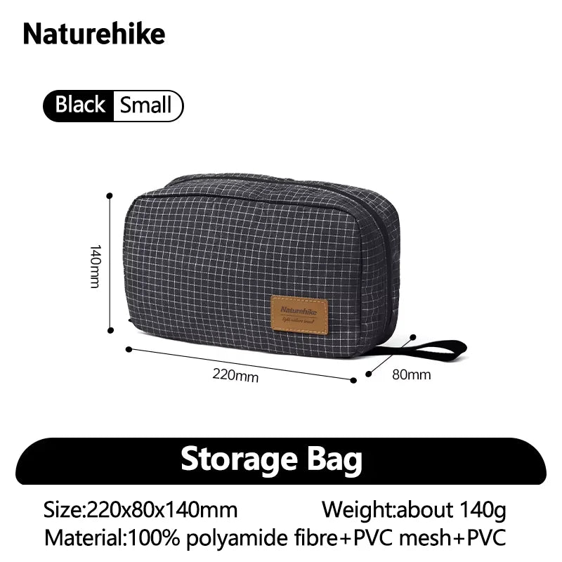 Naturehike Storage Bag Collapsible and Portable Travel Lightweight Toiletry Bag Business Luggage Packing Organize Bag