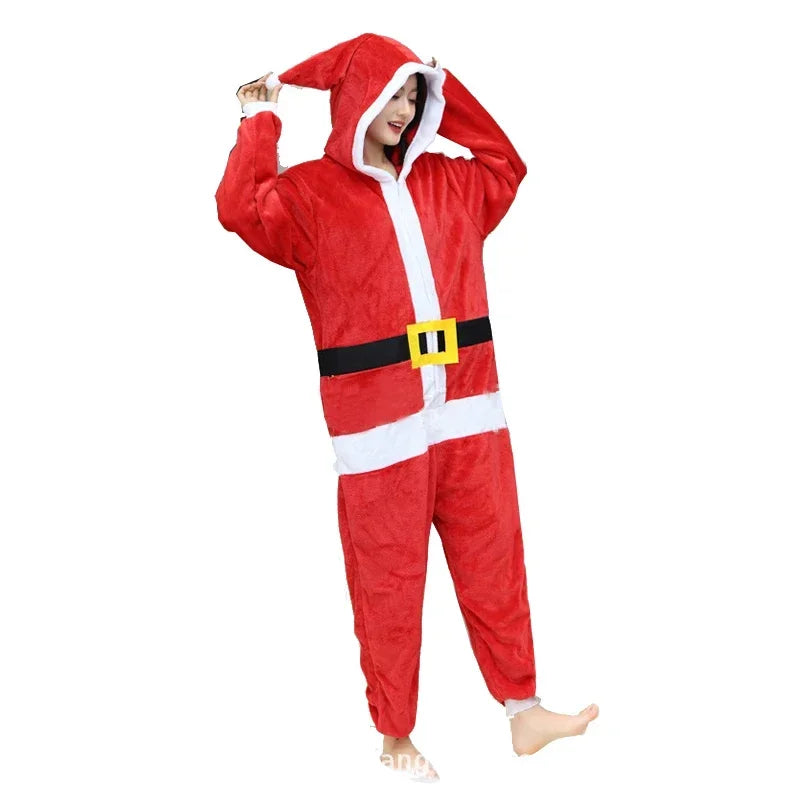 Adult Kids Wolf  Costume Animal Halloween Christmas Party Cosplay Costumes Onesie Child Role Play Jumpsuit Kigurumi Bodysuit