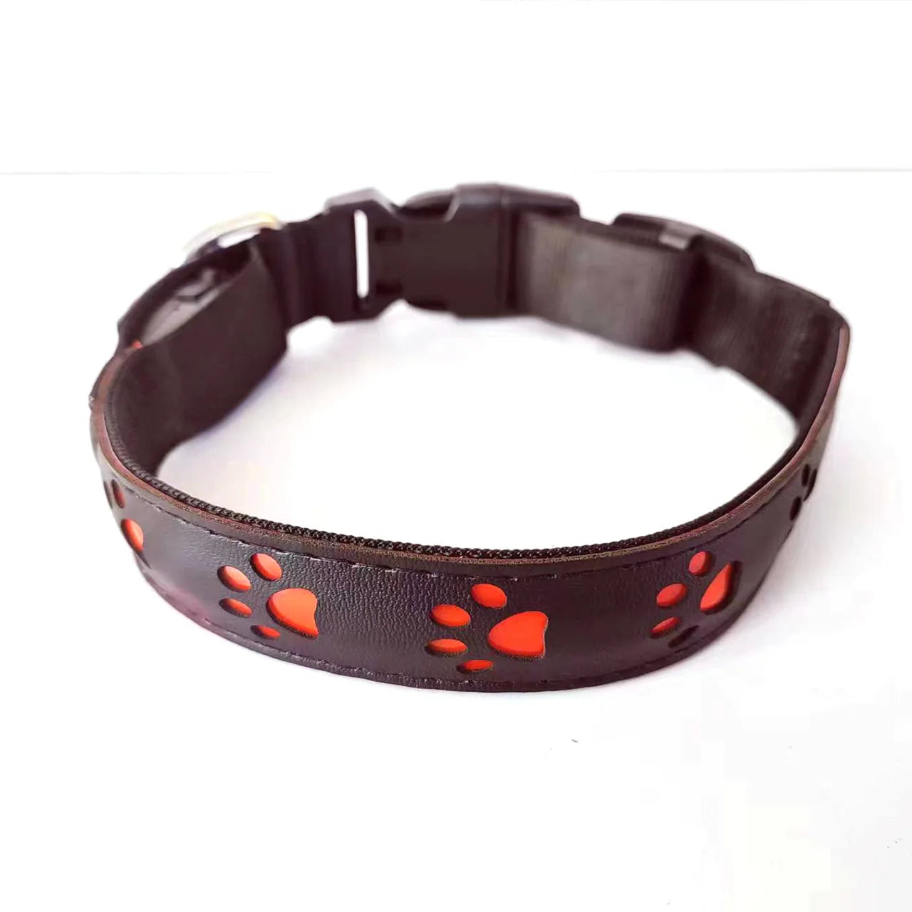 XS-L Luminous Dog Necklace Usb Glowing Small Dog Cat Collar Anti-Loss Cat Collar Safety Night Light Pet Supplies