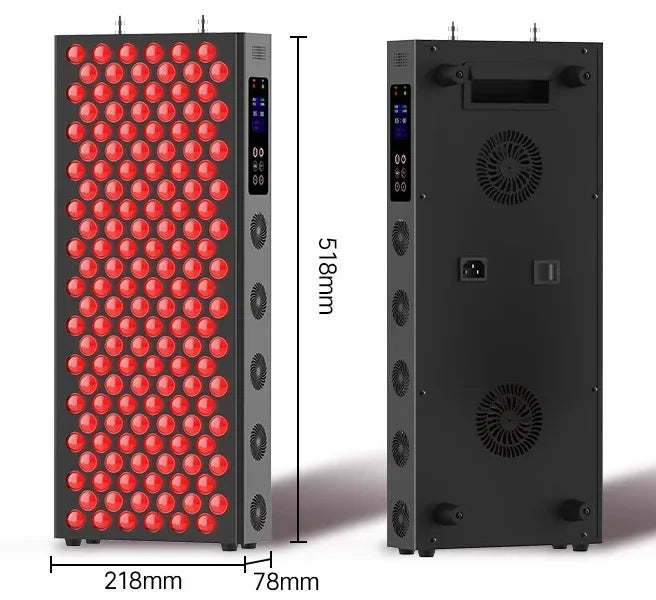 660nm 850nm Dual Chips Timing Led Red Light Therapy Panel Lamp Near Infrared Therapy Light LED Beauty Devices for Face and Body