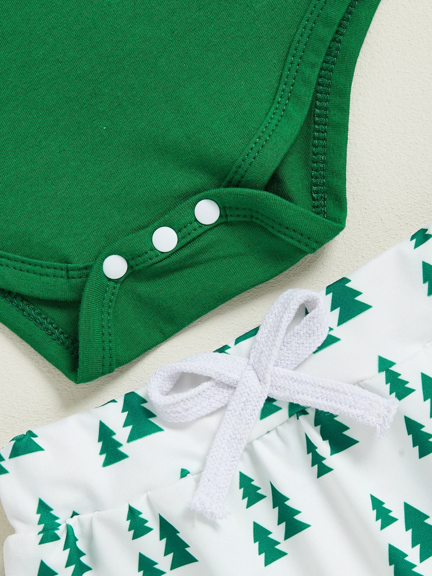 Baby Boy First Christmas Outfit Long Sleeve Truck Tree Print Romper Jogger Pants Hat Newborn Fall Winter Clothes Set