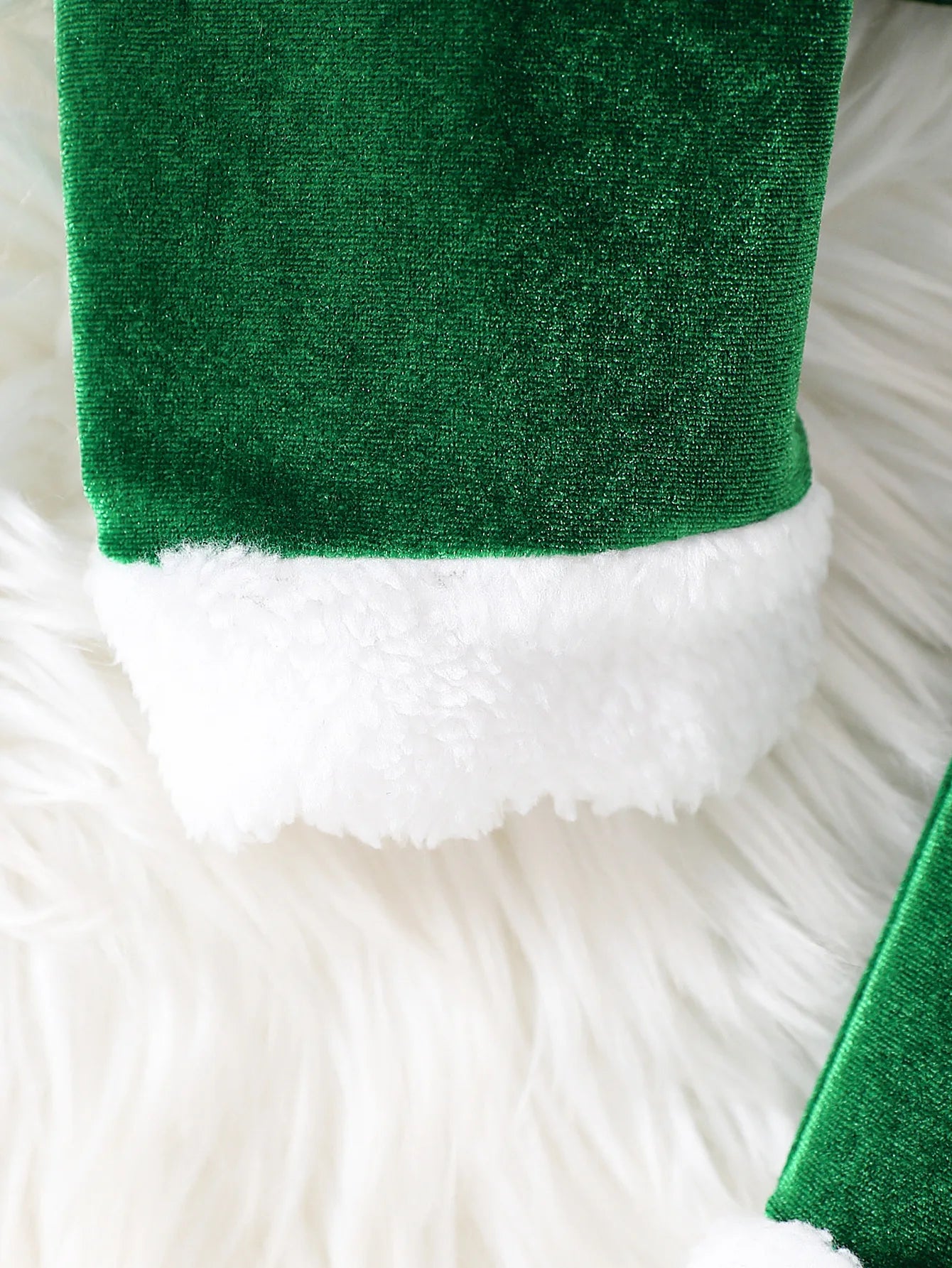 Baby Christmas Clothes Sets Winter Plush Fleece Santa Claus Coat and Velvet Pants Toddler Christmas Outfits New Year Costumes