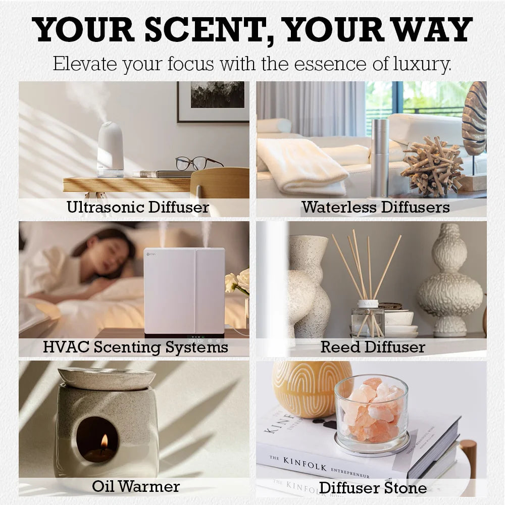 Essential Oils 200ml For Aromatic Diffuser Perfume Oil Air Freshener Smell For Home Fragrance Device Hotel Scent Diffuser Oil