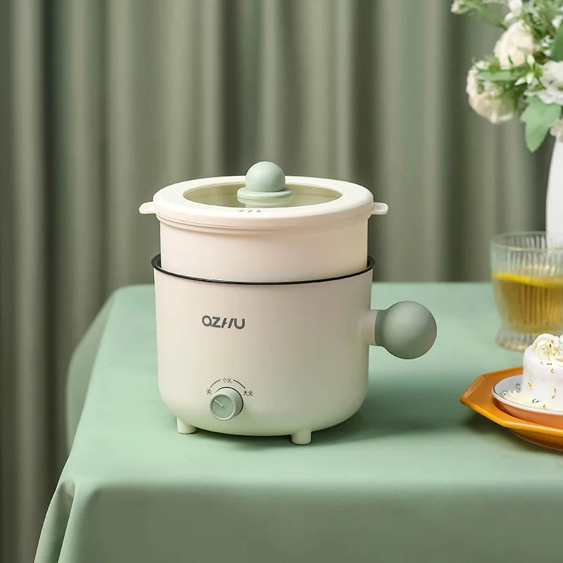 Mini Pot for Baby Electric Rice Pot Multicooker Hotpot Stew Heating Pan Noodles Eggs Soup Porridge Steamer Rice Cookers