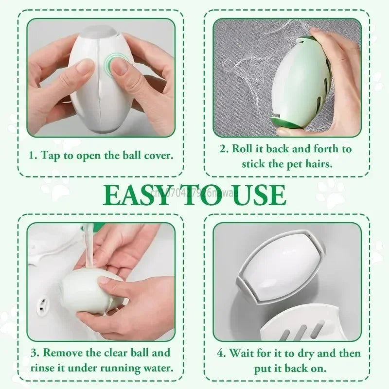 Washable Lint Remover Multifunctional clothes cleaning roller Clothes Pet Hair Remover Dust Removal Eliminator Brush Hair Sticky