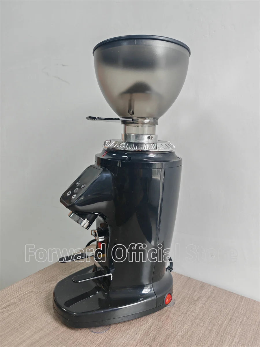B64 Commercial Coffee Grinder 64mm Flat Burr Anti-Static For Espresso Pour Over French Press Coffee Mill Grinding Machine