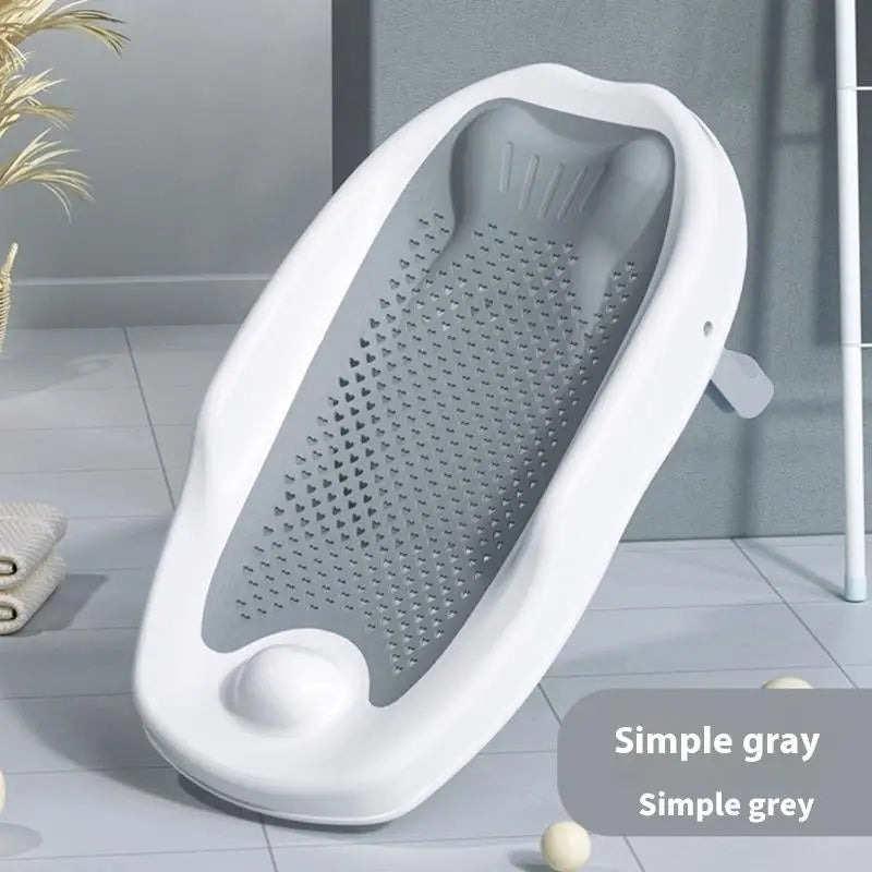 1Pcs Universal Newborn Net Pocket Anti Slip Artifact Baby Shower Net Bath Bed Anti Slip Pad Foldable Bathtub Holder