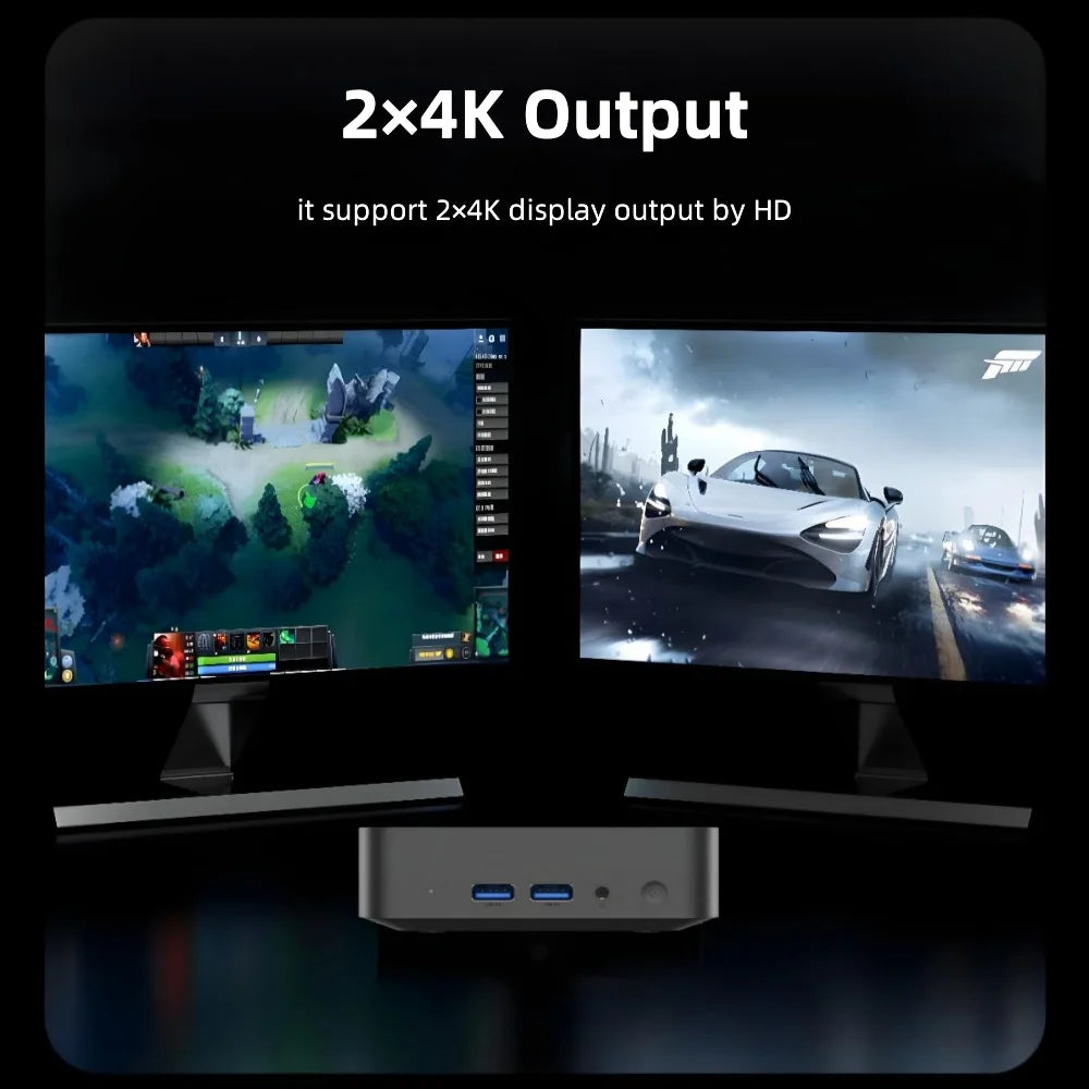Mini PC Windows 11 Intel N150 Desktop Gaming Portable Computer PC 16GB 32GB RAM 1TB 2TB M.2 SSD MINIPC WiFi6 Office BT5.2 minipc