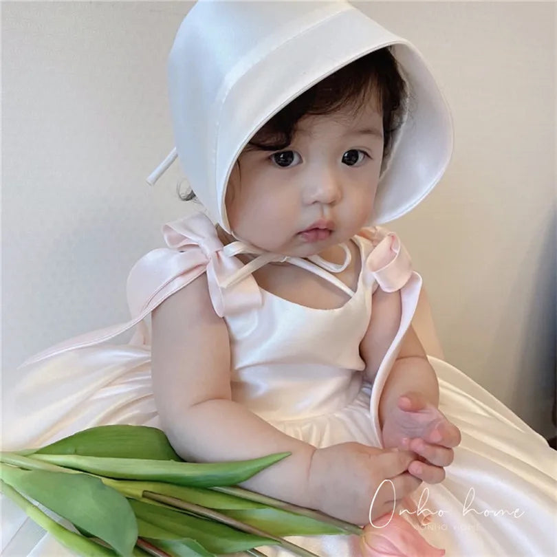 Baby Girls Dress 1 Year Birthday Party Baby Dress Princess Party Wedding Kids Dresses For Girls Infant Baptism Christening Gowns