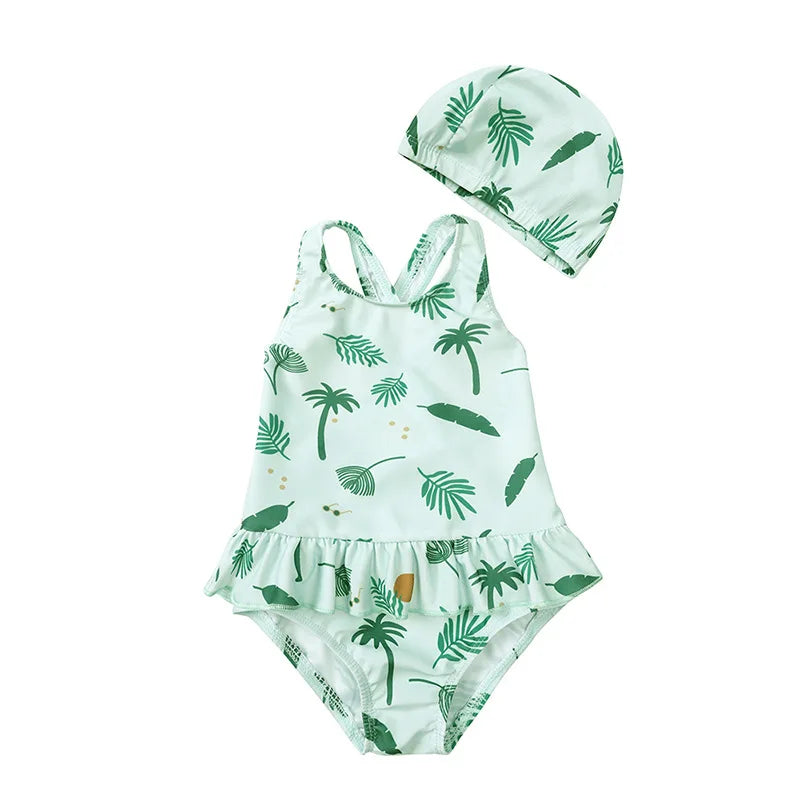 2026 Summer Kids Girls Swim Wears Baby Girl Set Beach Seaside Clothes 9M-8T Sister Swimming Suits Fashion Sunbeach Swimsuit
