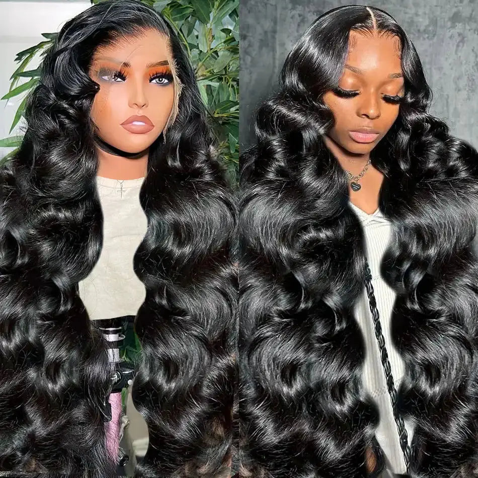 Beliself 13x6 Lace Front Human Hair Wig 250 Density Body Wave Glueless Wig Human Hair 13x6 HD Lace Frontal Wigs for Women