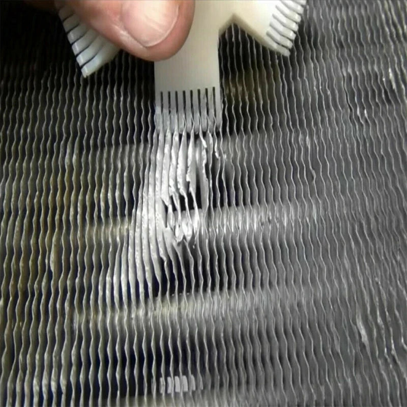 1PC Air Conditioner Fin Repair Comb Cooler Condenser Compact Refrigeration Tool Radiator Fin Comb Rake Cleaner Tool