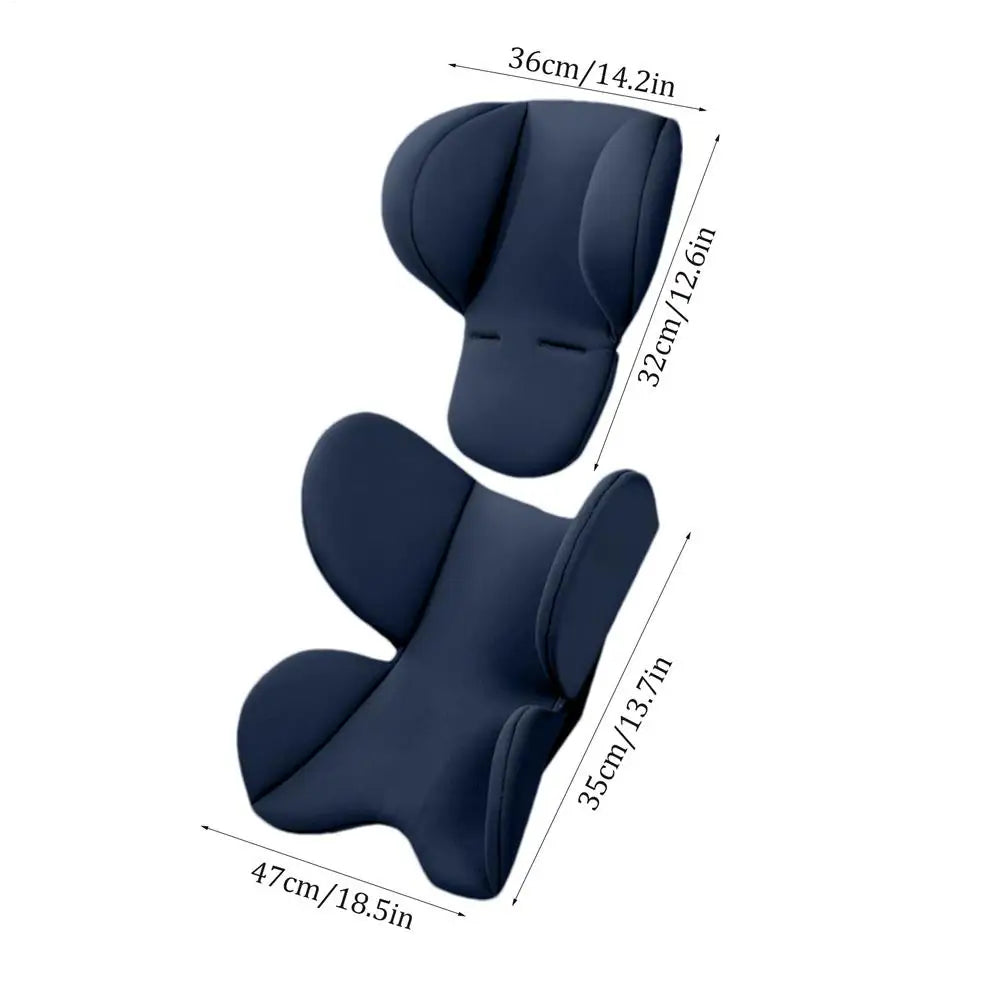 Universal Baby Stroller Seat Cushion Head and Body Support Pillow Infant Car Seat Insert For Baby Stroller Accessories