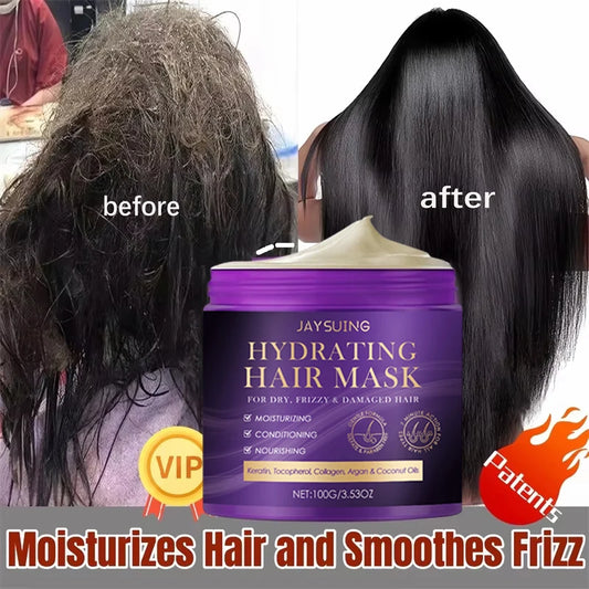 Magical Keratin Hair Mask 5 Seconds Repair Damaged Frizzy Hair Soft Smooth Shiny Nutrition Deep Moisturize Nourishing Hair Care