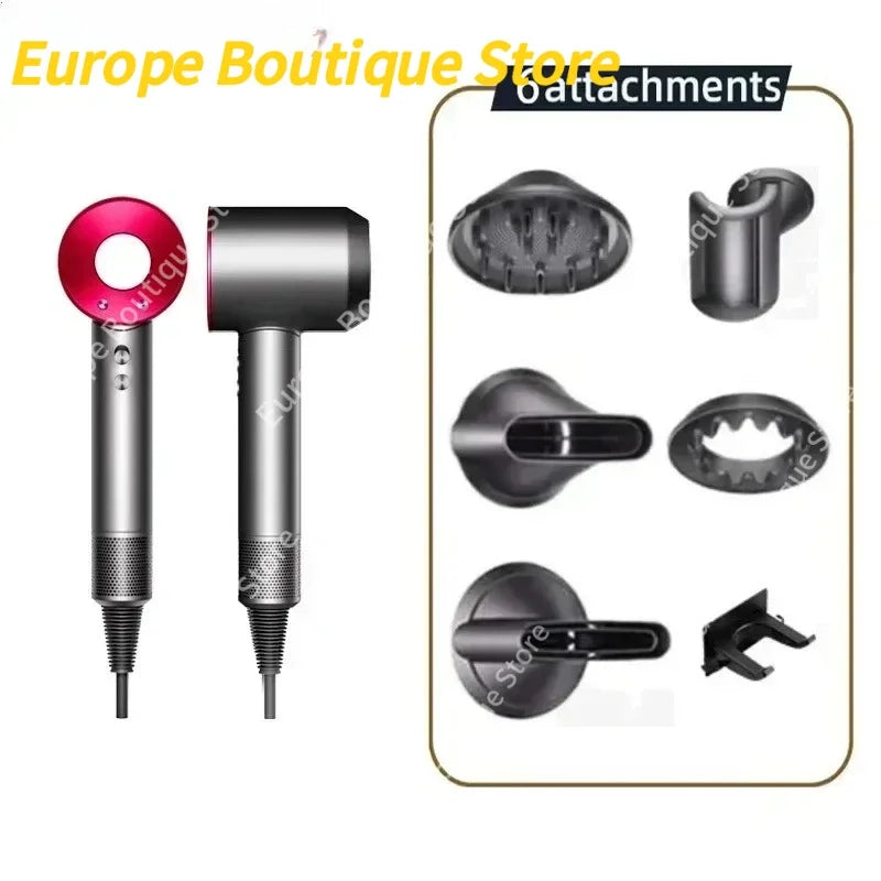 New Super Hair Dryer 220V Leafless Hair Dryer Personal Hair Care Styling Negative Ion Tool Schedule Negative Ion Electric Dryer