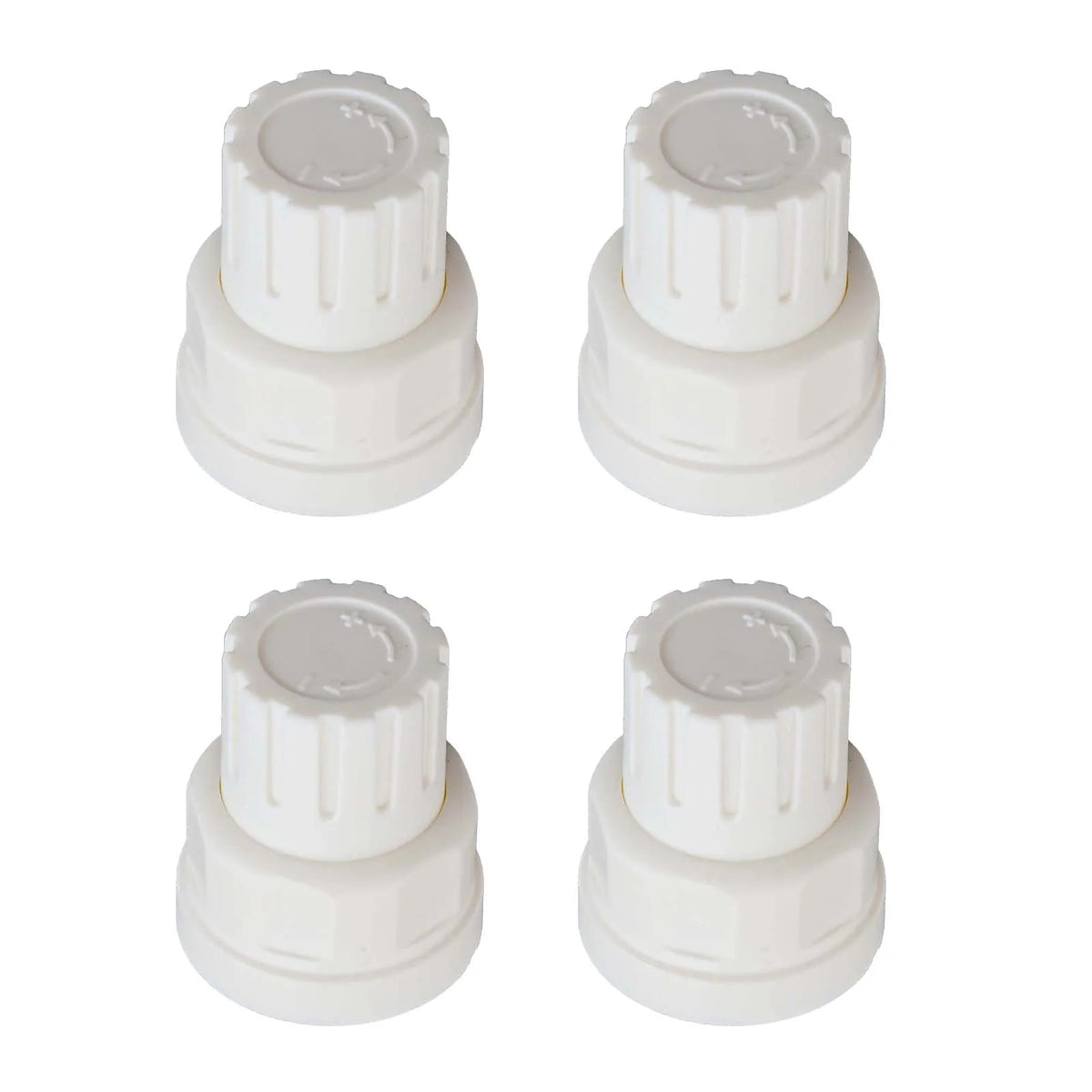 4pcs Radiator Valve Cap Floor Heating Manifold Hand Wheel Switch Replacement Valve Cover Auto Temperature Control Valve Switch