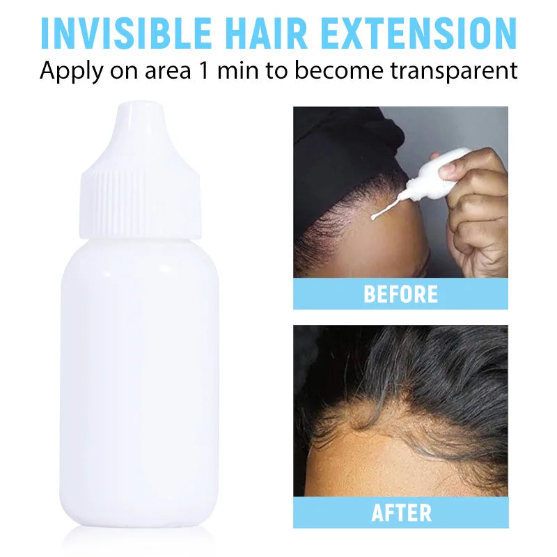 10pcs Wig Glue Private Label Waterproof Front Lace Glue Strong Hold Wig Accessories for Frontal Closure Toupee 20/38/60/150ml