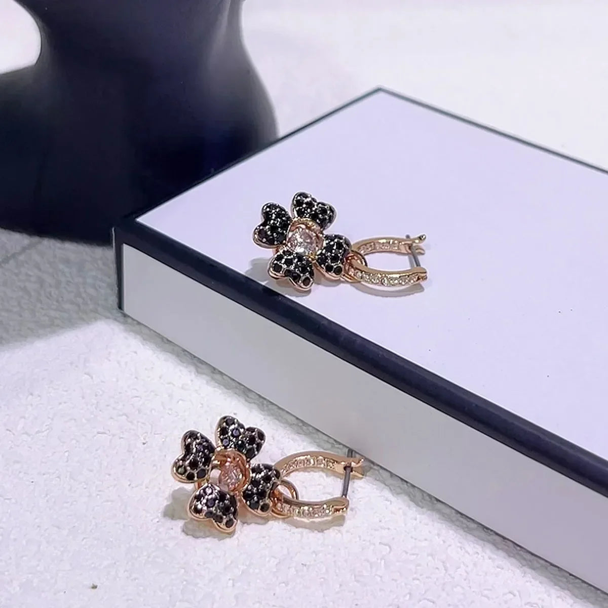 Snowflake Flowers Original New Sales Trend High Quality Jewelry Flower Sets Necklace Earring Ring Bracelet Pink Anniversary Gift