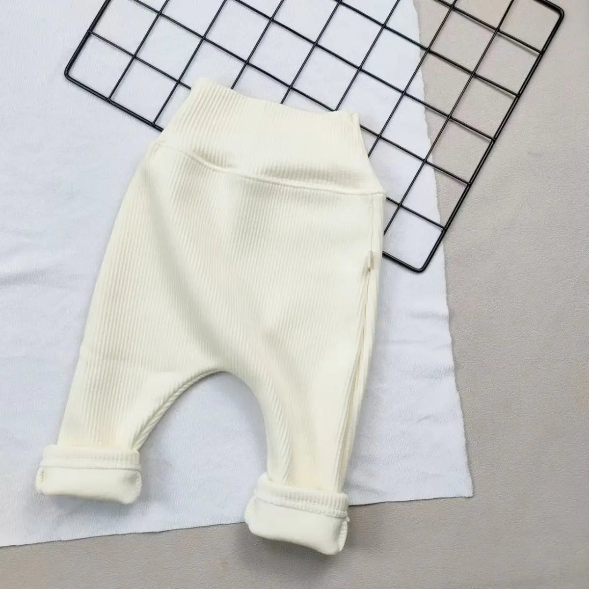 0-3Y Baby Winter Underpants Korean Edition Baby Autumn Winter Clothing Girl High Waist Plush Boys' Warm Underpants