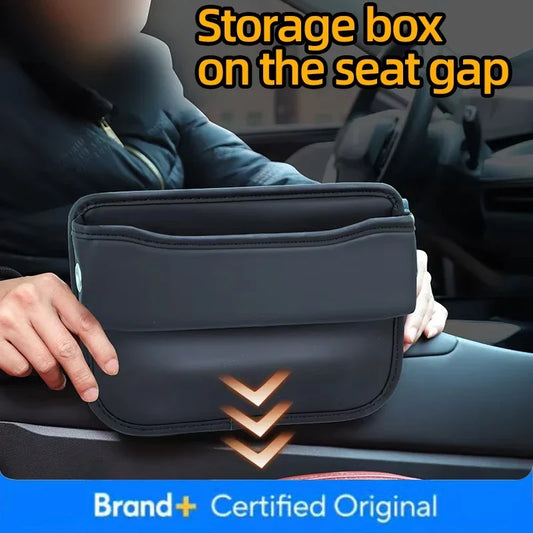 Leather Car Seat Gap Filler Organizer and Storages Automotive Accessories Universal for Car SUV Truck Fill The Gap Amagi