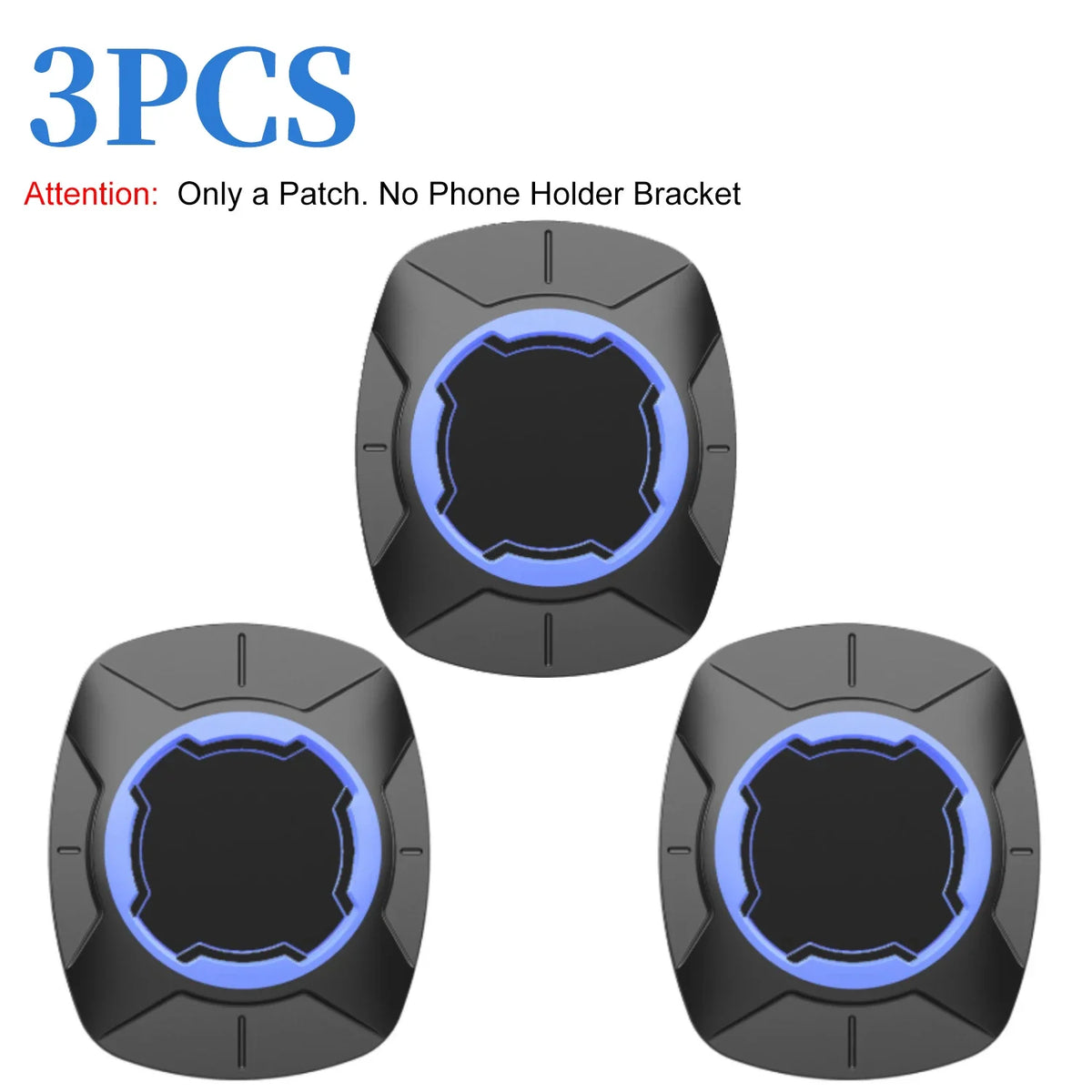 1-3PCS Bicycle Mobile Phone Bracket Patch Sticker GPS Computer Mount Support Phone Back Stickers Cycling Bracket Patch for MTB