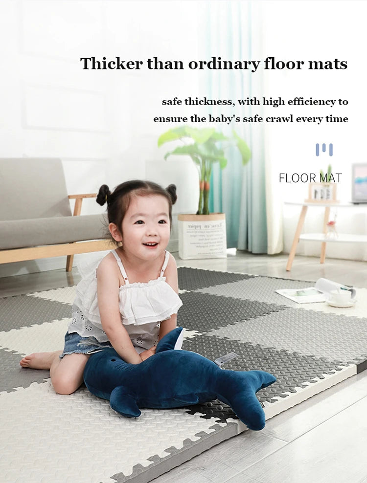 30cm Baby Foam Clawling Mats EVA Puzzle Toys for Children Kids Soft Floor Play Mat Interlocking Exercise Tiles Gym Game Carpet