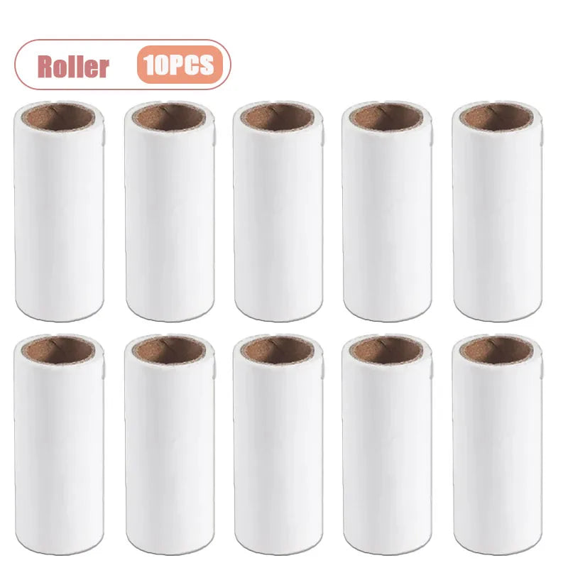 1-10PCS Portable Lint Remover Travel-Friendly with Handle Reusable Manual Pet Hair Remover for Clothes Bags and Furniture