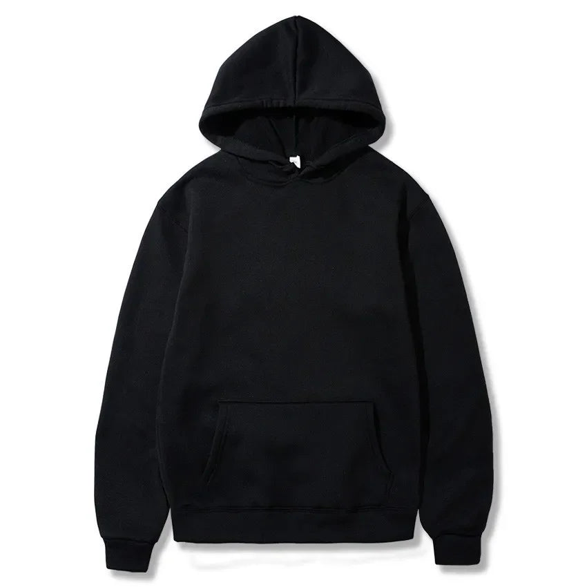 Men's Brand Monochrome, Red, Black, Gray, Pink, Casual Top, Men's and Women's Hip-hop Hoodies, Sportswear, Fashion, Autumn