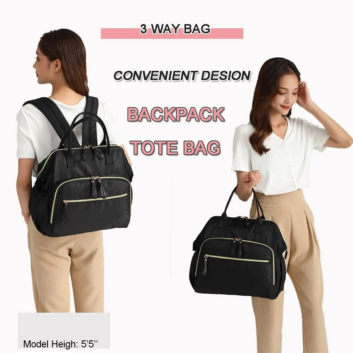 Large Capacity Diaper Bag  Backpack for Women Totes Baby Diaper Nappy Bags Shoulder Cotton Ladies Maternity Shopping Bags