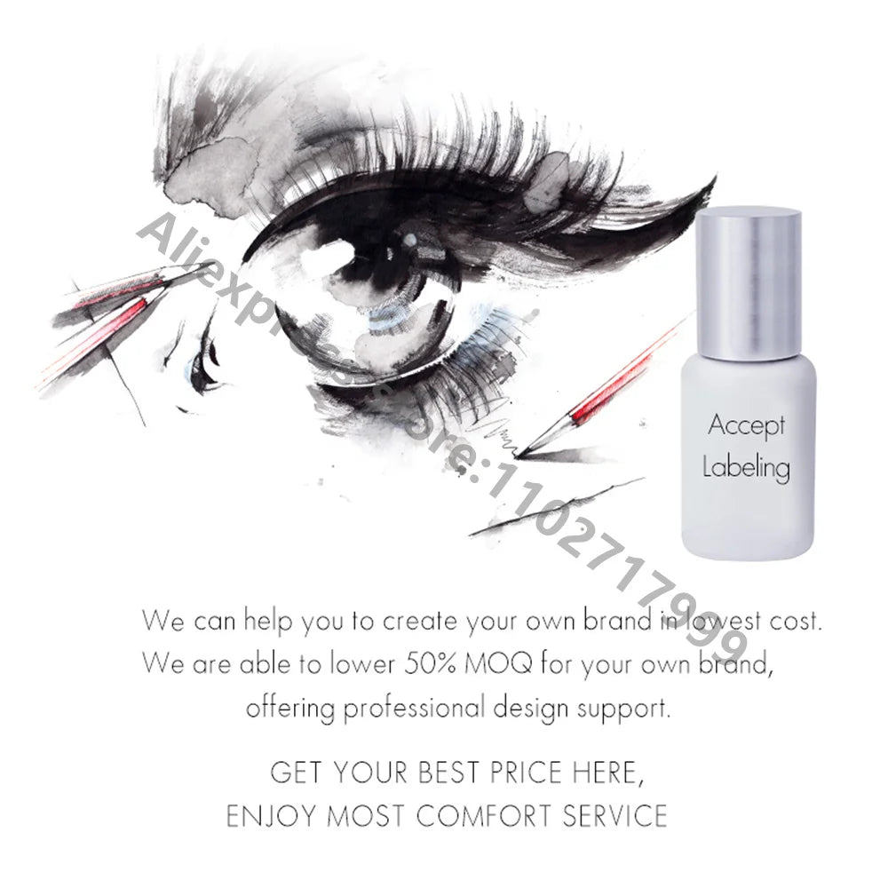 I Beauty Wholesale Professional IB Primer Eyelash Extensions Glue 15ml Korea Original False Lash Glue Suppliers Makeup Tools