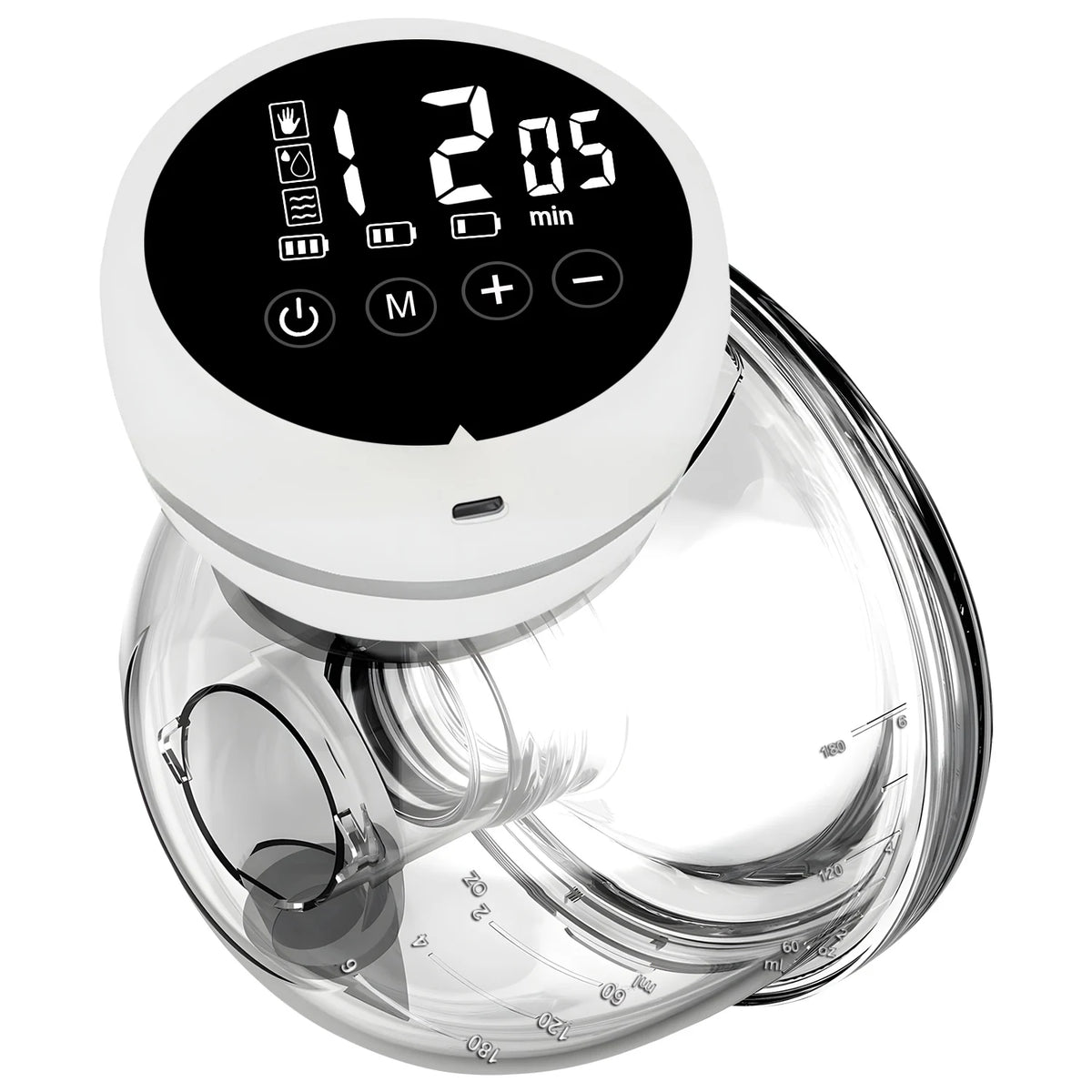 1PCS Wearable Breast Pump Portable Breast Milk Machine Fully Automatic Breast Pump Mother and Baby Supplies Electric Breast Pump