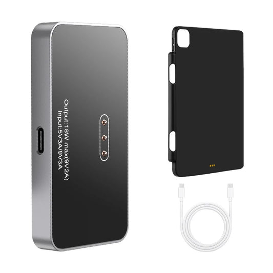 Magnetic Wireless Charger Fast Charging for iPadpro iPad Air Tablet 18W Contact 1m Cable Aluminum Alloy Magnetic Chargers Module