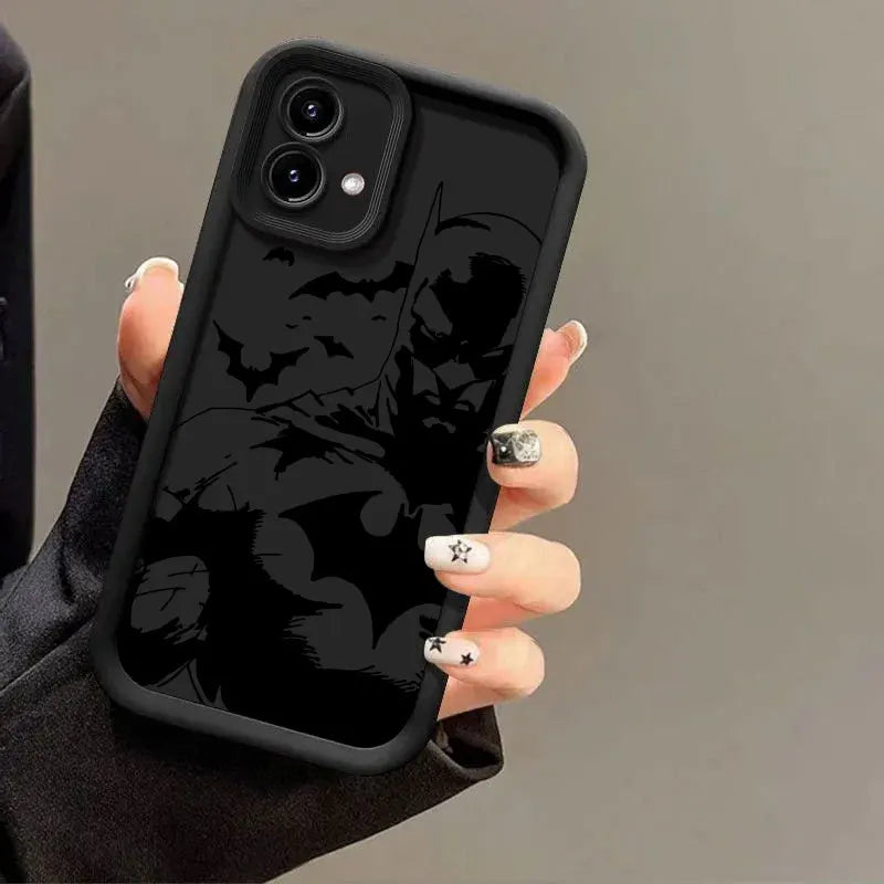 B-Bats-Mans Marvel Phone Case for Motorola Moto Edge 70 60 Fusion 50 Pro 40 Neo G06 G56 G86 G85 G84 G75 G56 G53 G52 30 G14 Cover