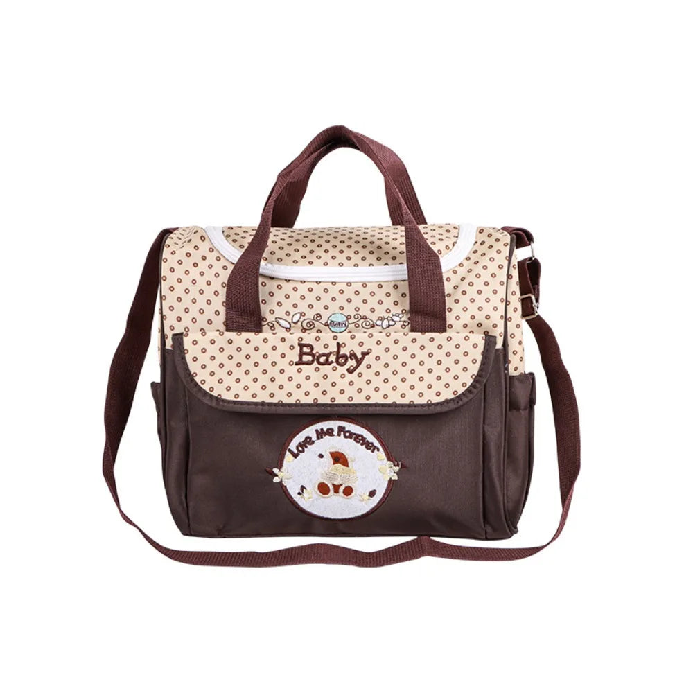 Storage Baby Diaper Bag Crossbody Multifunctional Mommy Maternity Packs Canvas Large Capacity Baby Stuff Nappy Bags Mother