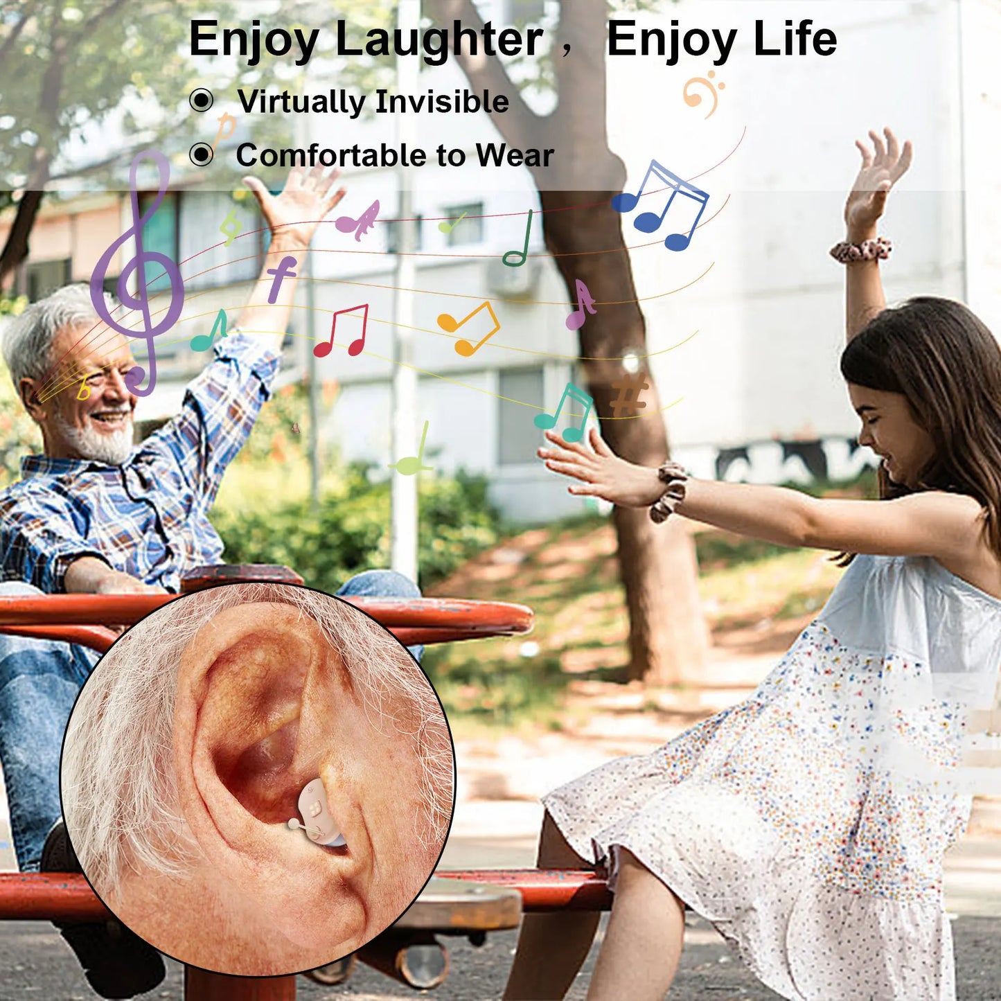 Hearing Aids High Quality Hearing Aids Rechargeable Digital Noise Reduction 16 Channel Sound Amplifier for Elderly Audifonos