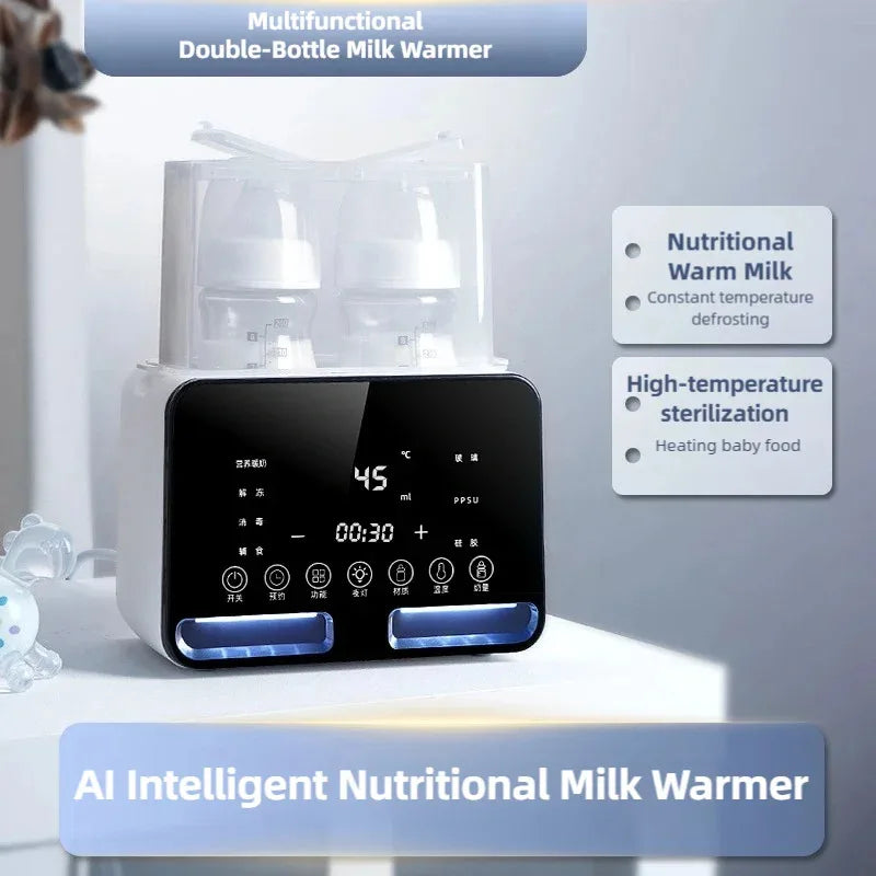 2026 NEW HOT Smart Milk Warmer Baby Bottle Thermos Multi-functional Quick Baby Products Breastmilk Warmer Bottle Sterilizer