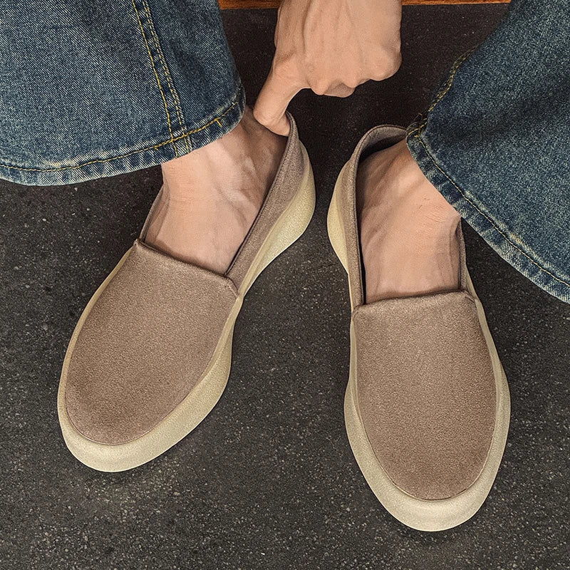 Luxury Brand Men's Loafers Slip-On Comfortable Casual Shoes Breathable Soft Sole Driving Moccasin Classic Male Walking Shoes