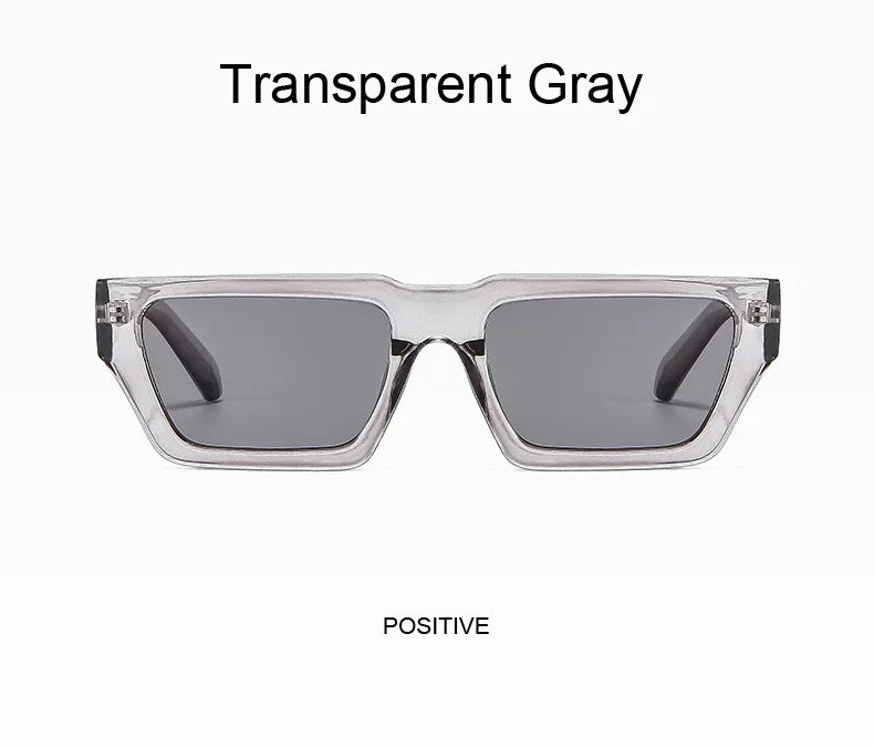 Square Sunglasses Men Women Retro Fashion Popular Sun Glasses Male Female Black Mirror Vintage Small Frame Oculos De Sol