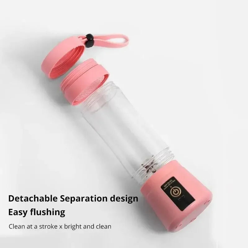 Portable Mini Electric Juicer USB Charging Smoothie Milkshake Maker Automatic Fresh Squeezer Lemon Kitchen Blender Fruit Cup