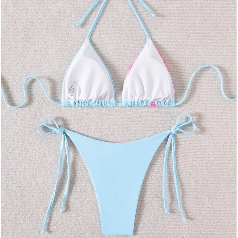 Sexy Print Bikinis Women's Swimwear Female Swimsuit For Swimming Wear Bathing Suits Brazilian Bikini Set Beachwear Pool Bather