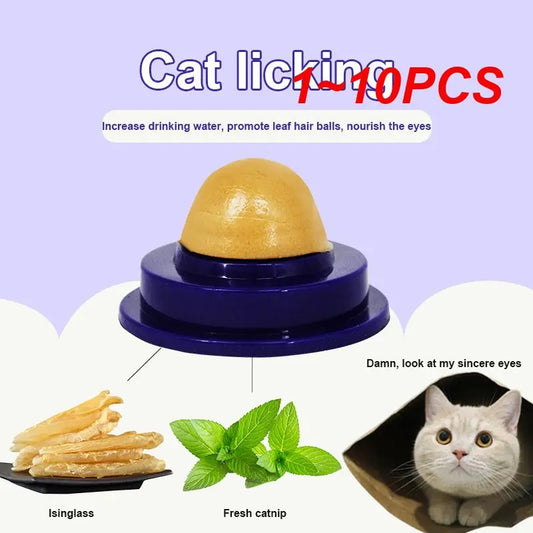 1~10PCS Cat Candy Entertainment Innovative Fun Snacks For Cats Viral Video Buzzing Fun Lickable Unique Appealing Delicious