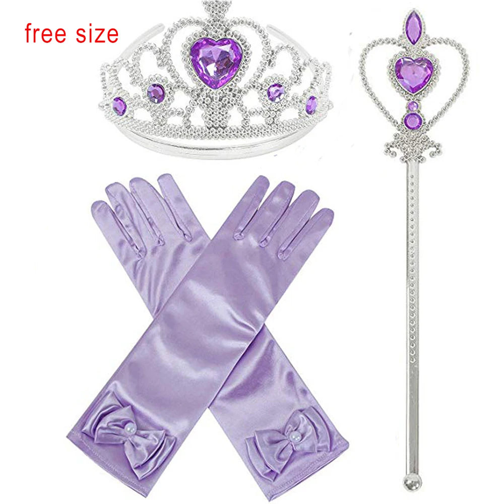 Rapunzel Halloween Costume for Girls Carnival Cosplay Kids Clothes Party Birthday Princess Dress Lace Wedding Christmas Costumes