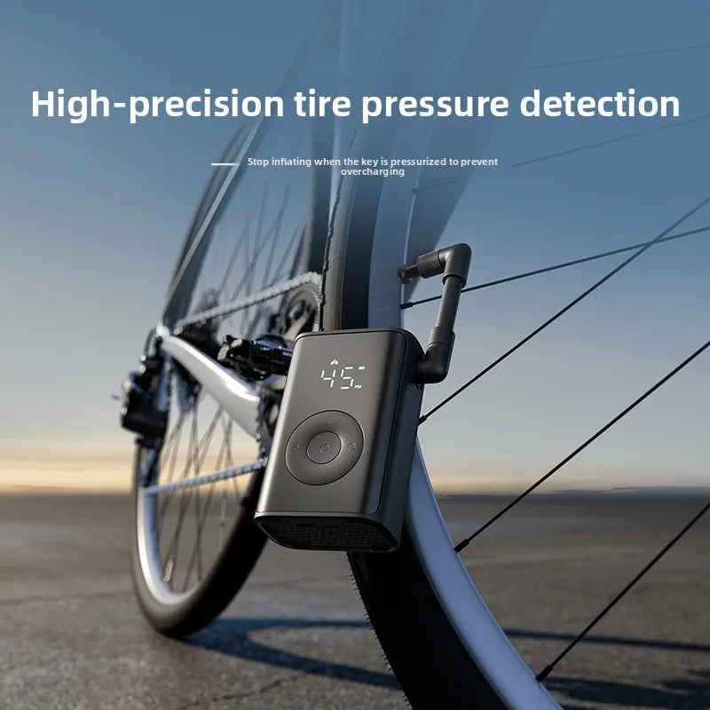 Mijia 2000mAh 150psi Portable Electric Air Pump Multitool Tire Pressure Detection Inflator for Car Bike